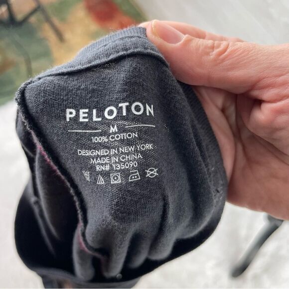 Peloton Bloom Flowers Muscle Tank Cotton T-Shirt - Picture 7 of 7